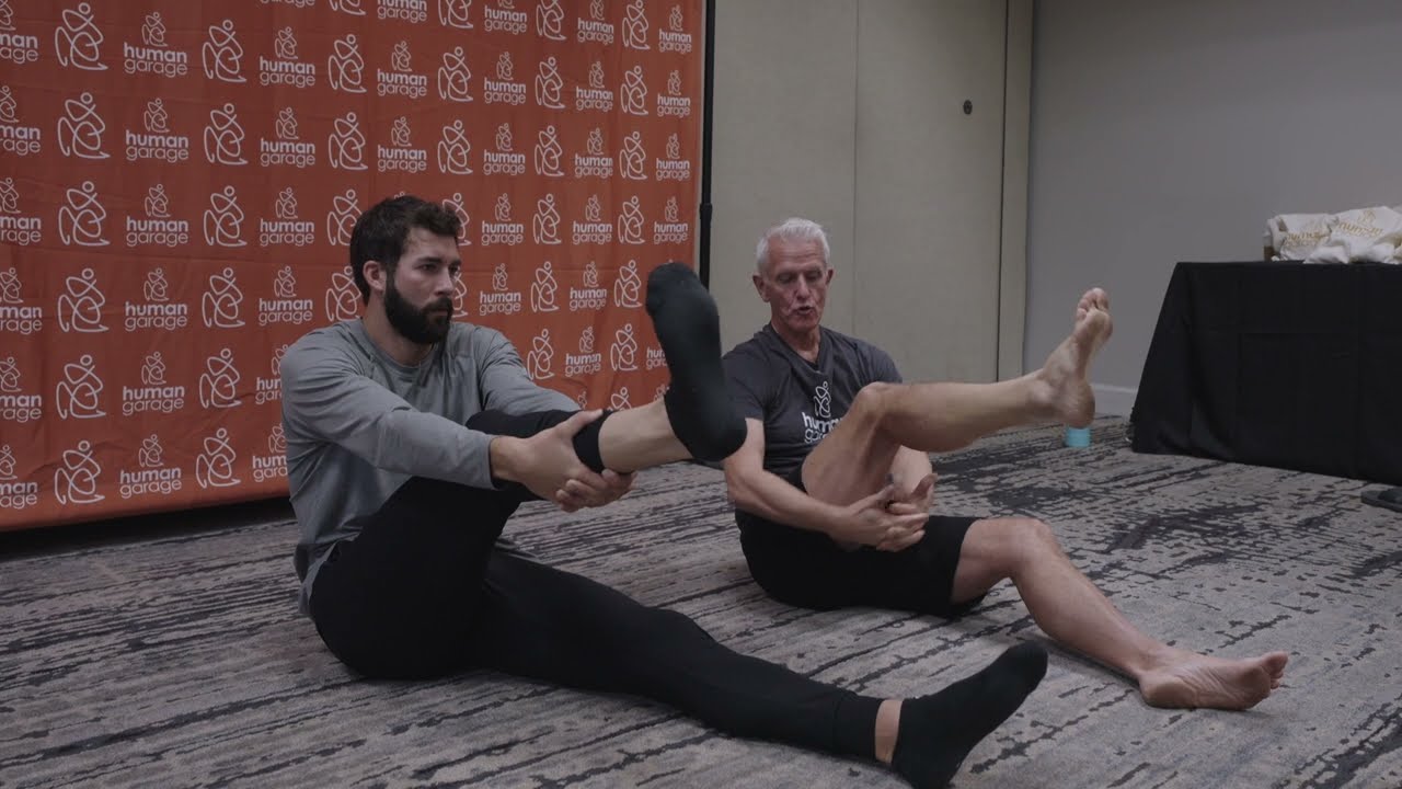 Garry Demo's The Bare Foot Sprinter Routine & Ankle Release To Alvaro Nunez
