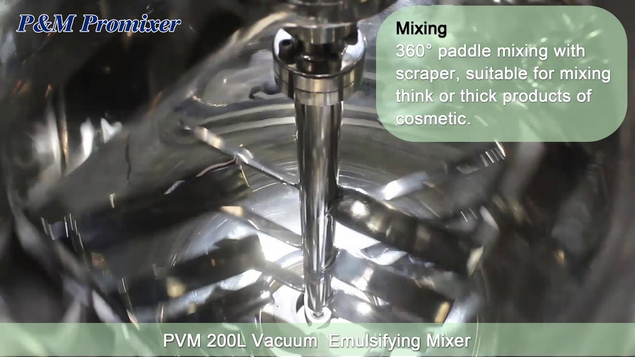 P&M Promixer cosmetics makeup homogenizer pump automatic paint mixing machine