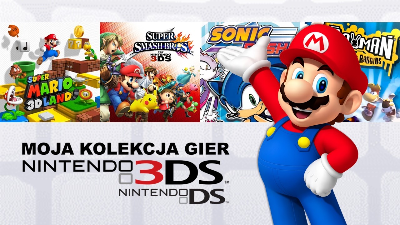 Moja kolekcja gier na konsole Nintendo 3DS/DS 2026 Edyszyn