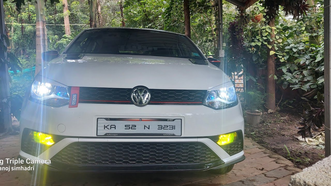 stickering my polo and smoked lights