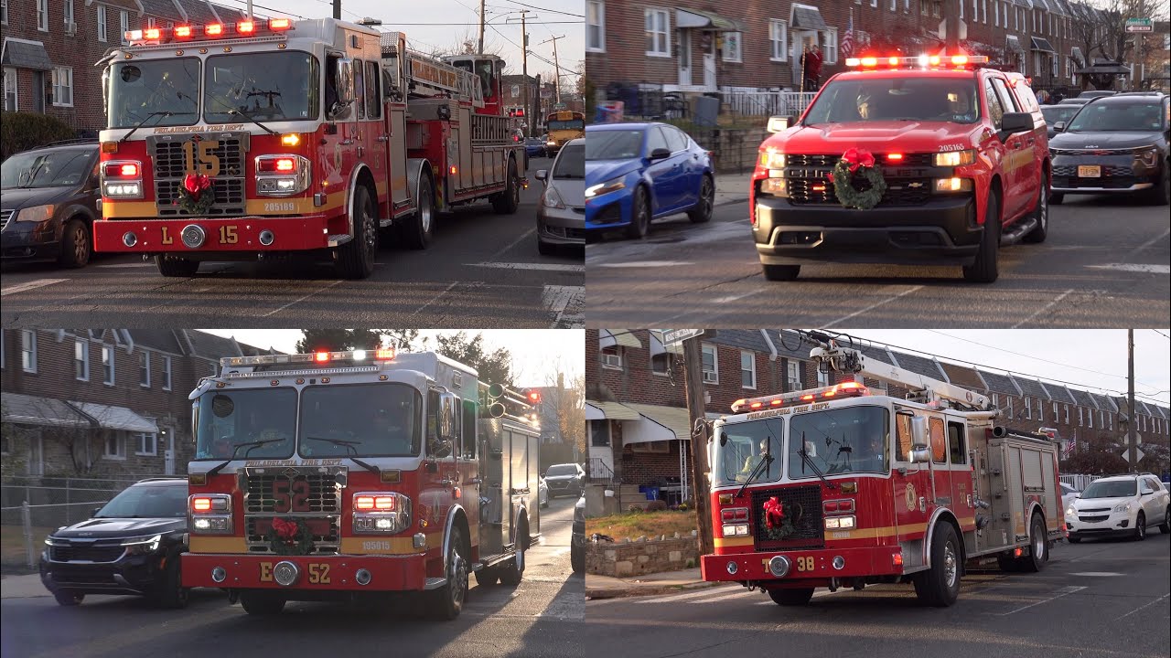 Philadelphia Fire Department  Box 3805 Responses - FireTrucks Responding 