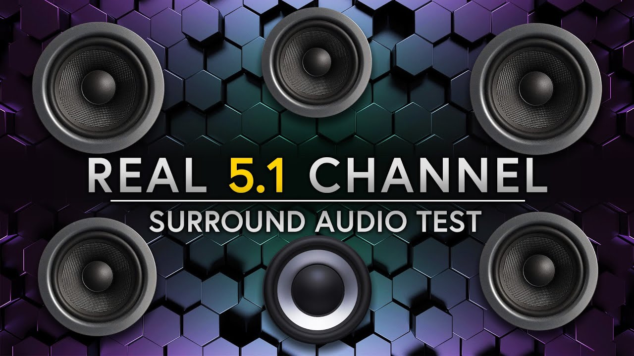 Real 5.1 Channel Audio Test 4K I Youtube 5.1 Surround sound