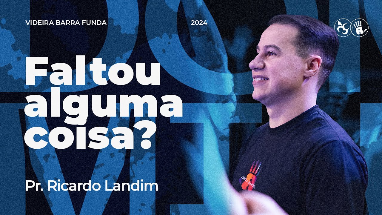 FALTOU ALGUMA COISAS? RICARDO LANDIM I RADICAIS LIVRES