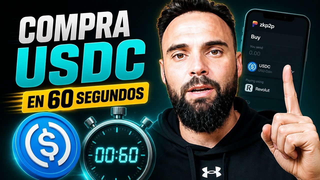 C&oacute;mo comprar USDC sin KYC en menos de un minuto