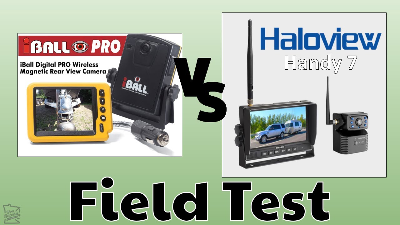 Wireless Backup Camera Comparison (iBall Pro Versus Haloview Handy 7)
