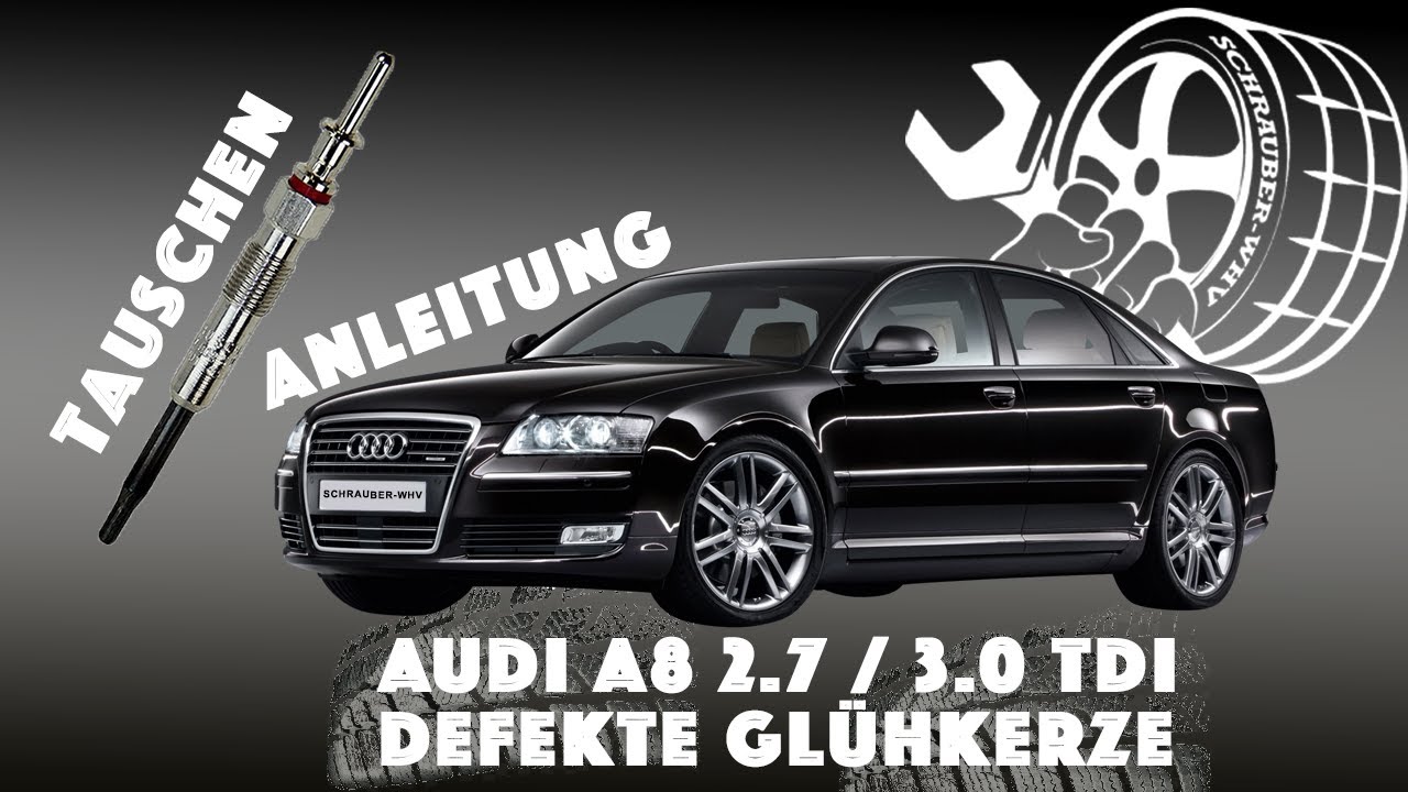 2.7 3.0 AUDI VW TDI defekte Glühkerzen wechseln