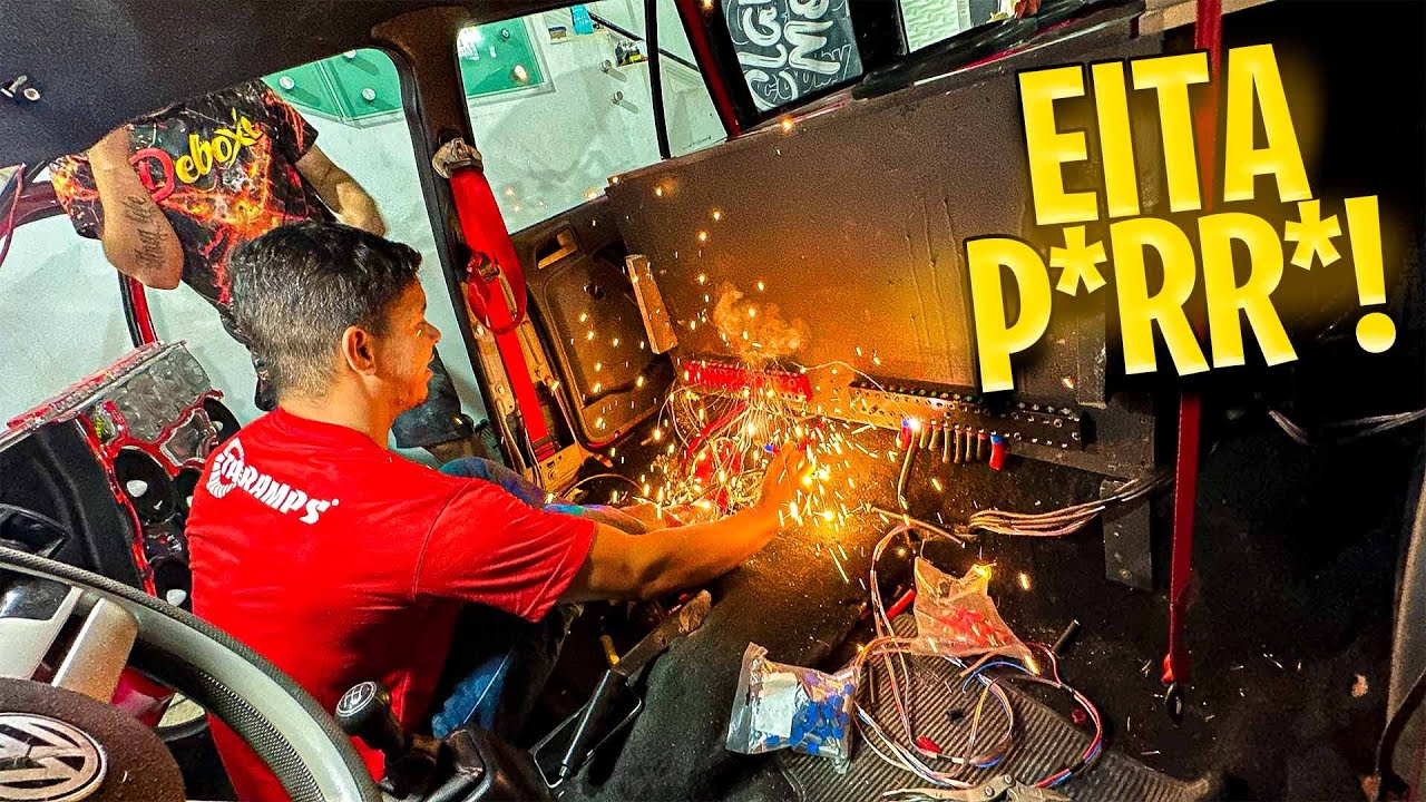 COMEÇAMOS A INSTALAÇÃO DA PARATI DO DIERIO DA TARAMPS