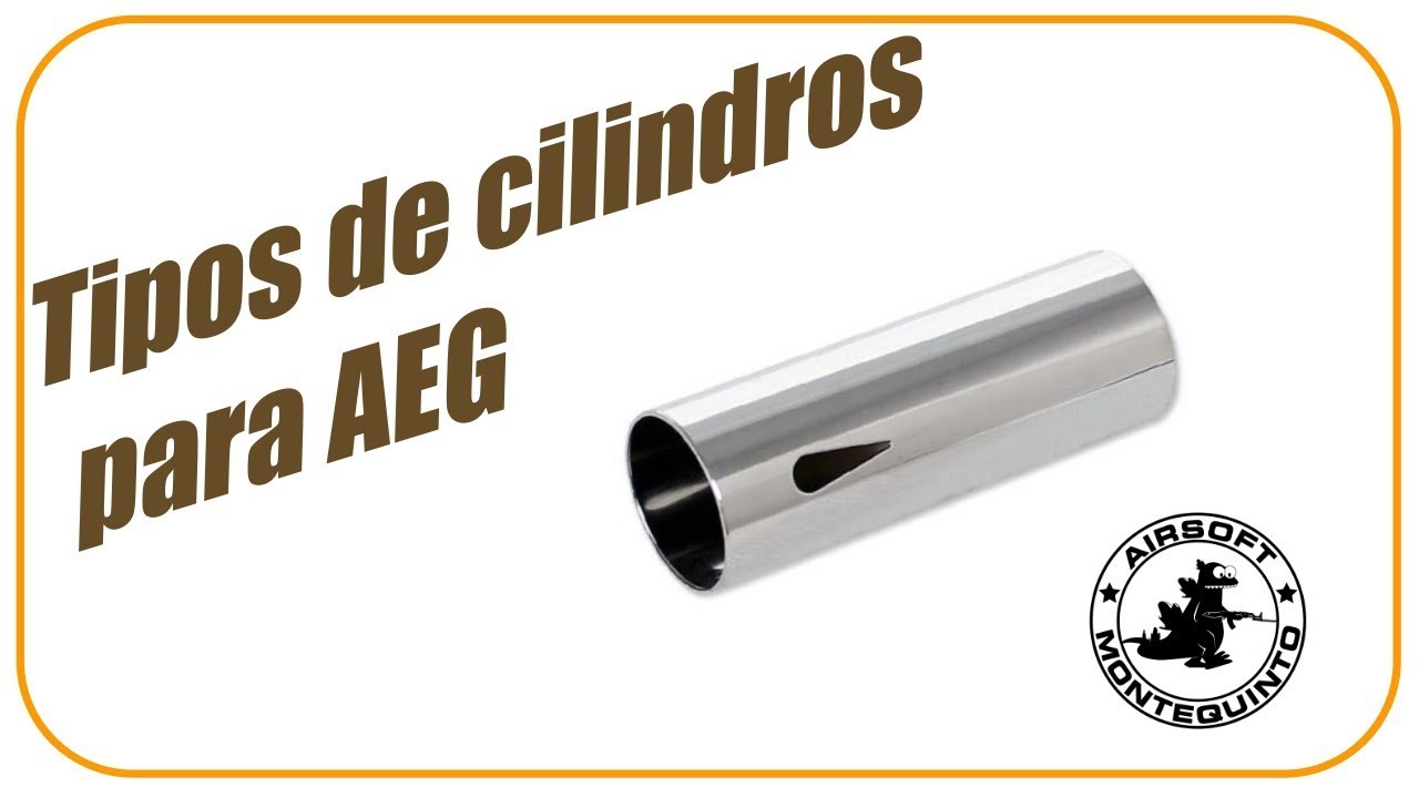🔲 Mecánica del Airsoft: TIPOS de CILINDROS para AEG | Airsoft Montequinto.