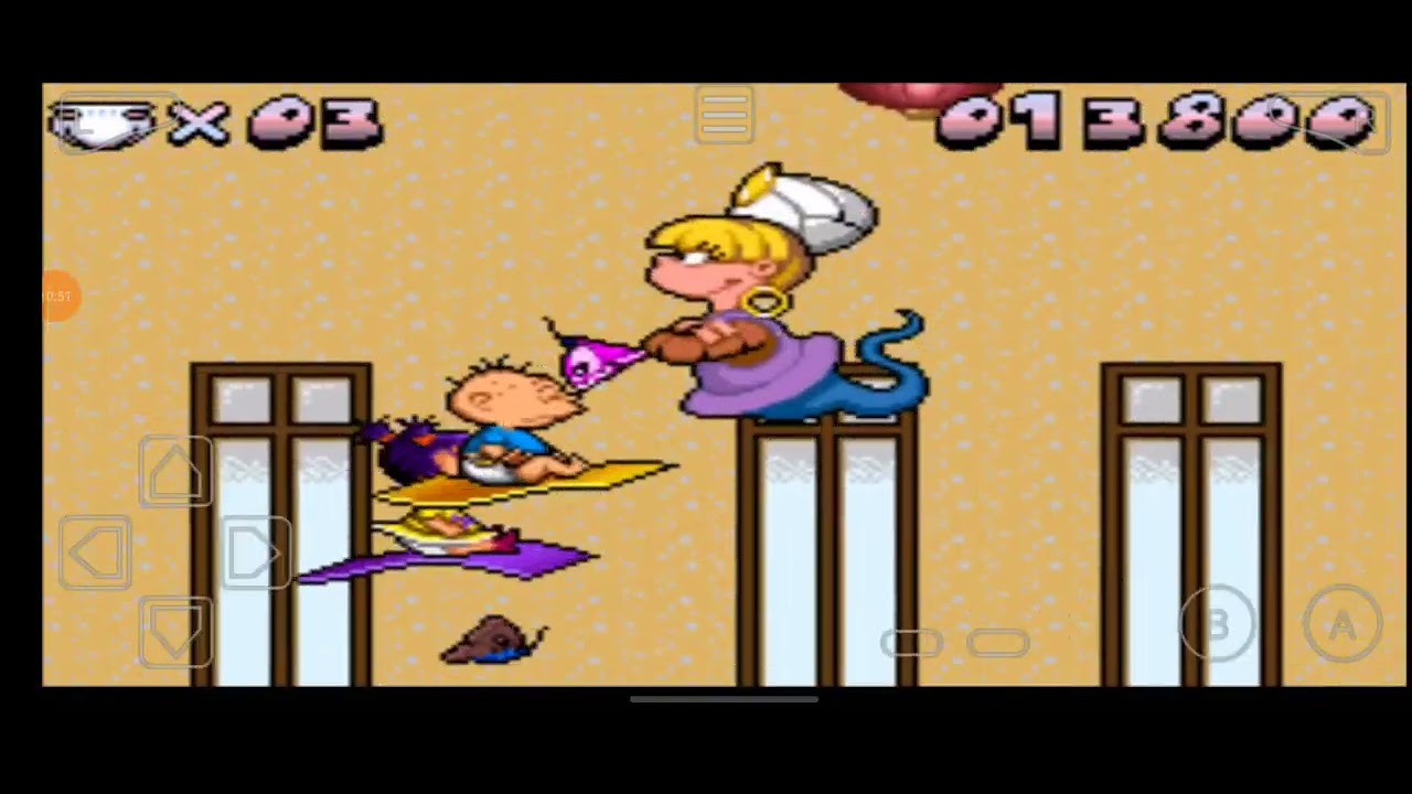 Rugrats Castle Capers Playthrough Tommy GBA