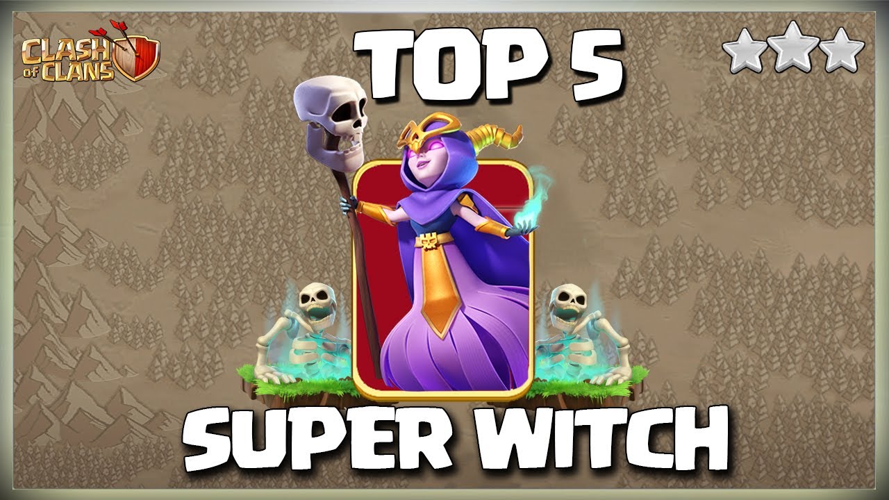 Super Witches Have BROKEN TH16 Meta | Top 5 Th16 Super Witch attack strategy - Clash of clans