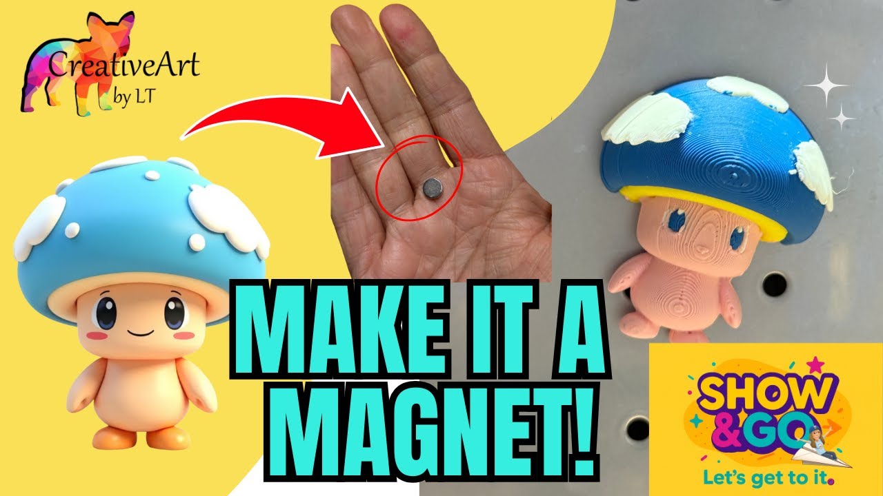 Make It A Magnet  Turn Any 3D Print into a Fridge Magnet in Bambu Studio