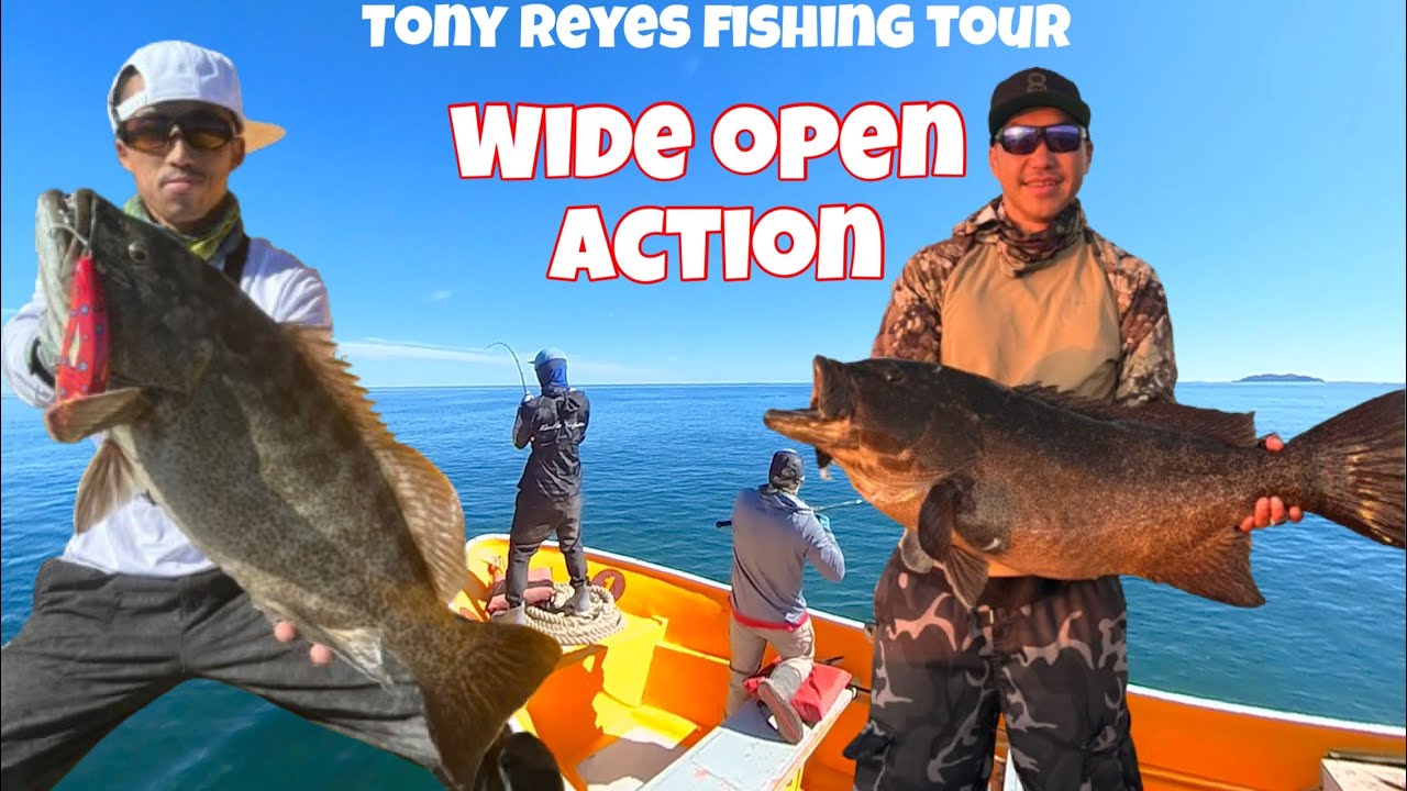 PHENOMENAL REEF FISHING  ~ FISHING REMOTE ISLANDS { SEA OF CORTEZ , MEXICO } TONY REYES FISHING TOUR