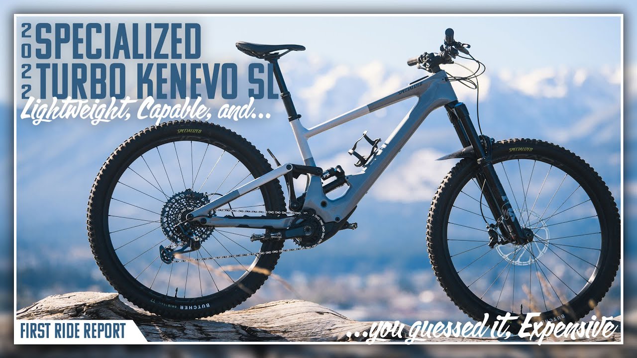 Bike Park Laps on the New 2022 Specialized Turbo Kenevo SL // First Ride & Media Camp Interview