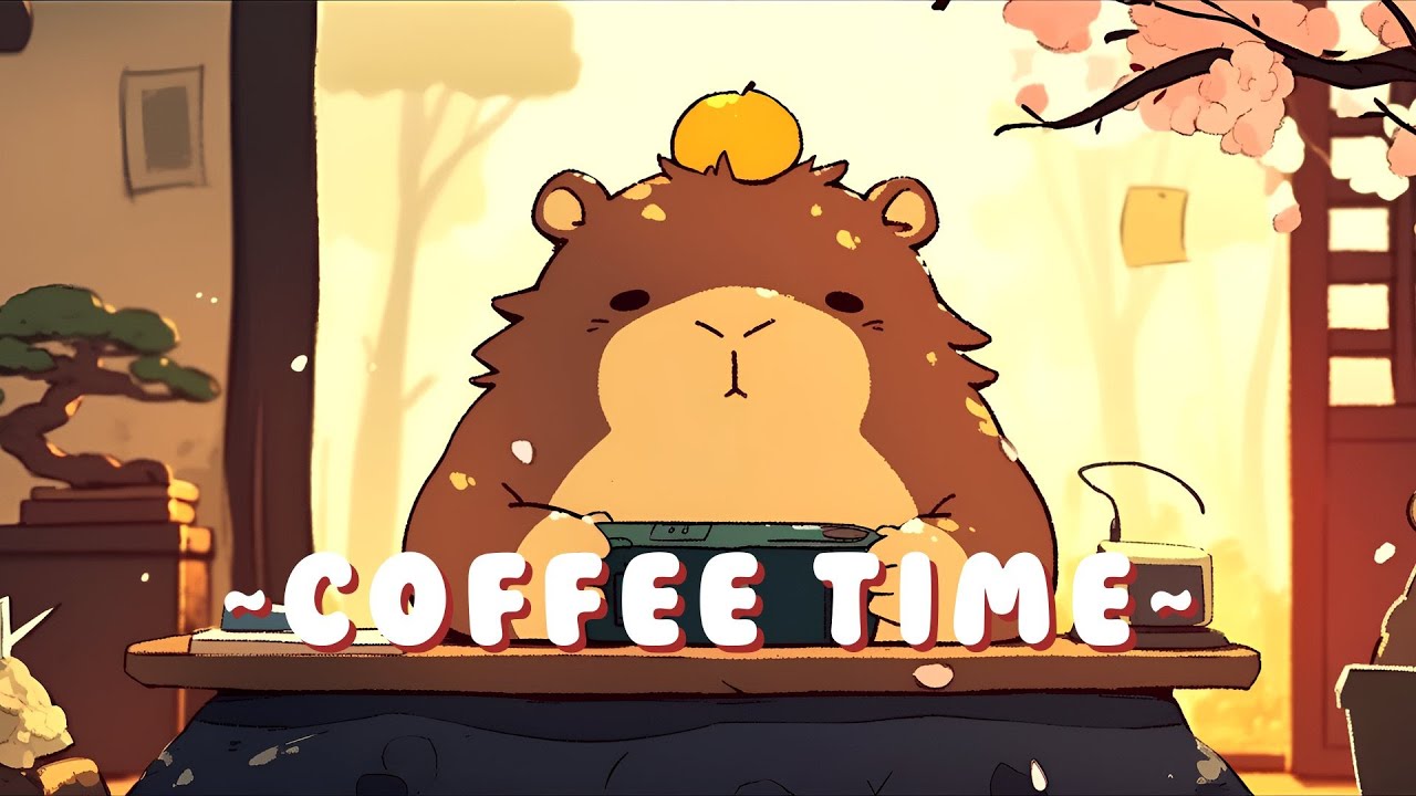 Capybara Lofi Radio | Ambient Study Beats Mix 🦫 🍵 ✨