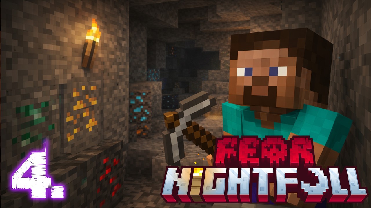 Vakond üzemmód is ON | csak a CaveDweller ide ne jöjjön!! | FearNightfall Minecraft 4.rész