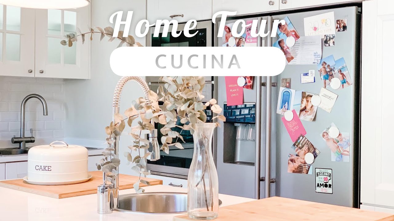HOME TOUR in cucina | KITCHEN TOUR nella mia cucina con isola