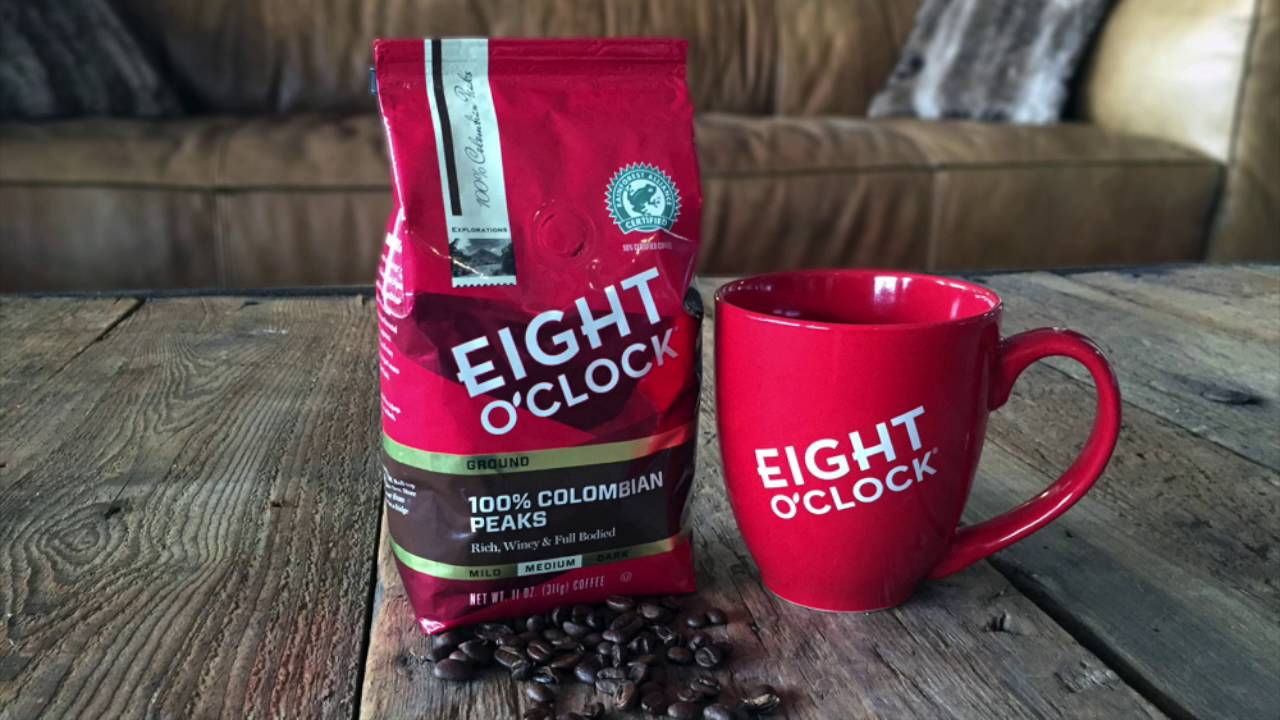 Eight O&rsquo;Clock Coffee 100% Colombian Peaks - &ldquo;Smell/Look/Taste&rdquo; - :60