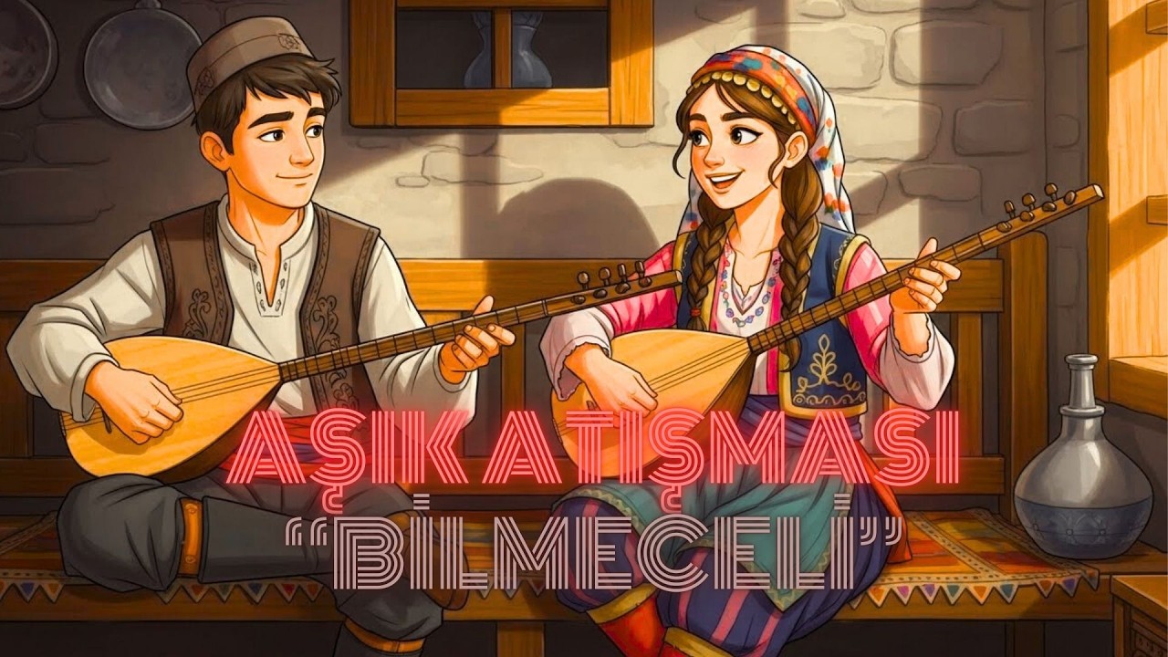 AŞIK ATIŞMASI BİLMECELİ | Aklın Tarlada Kaldı | Bağlama Düet