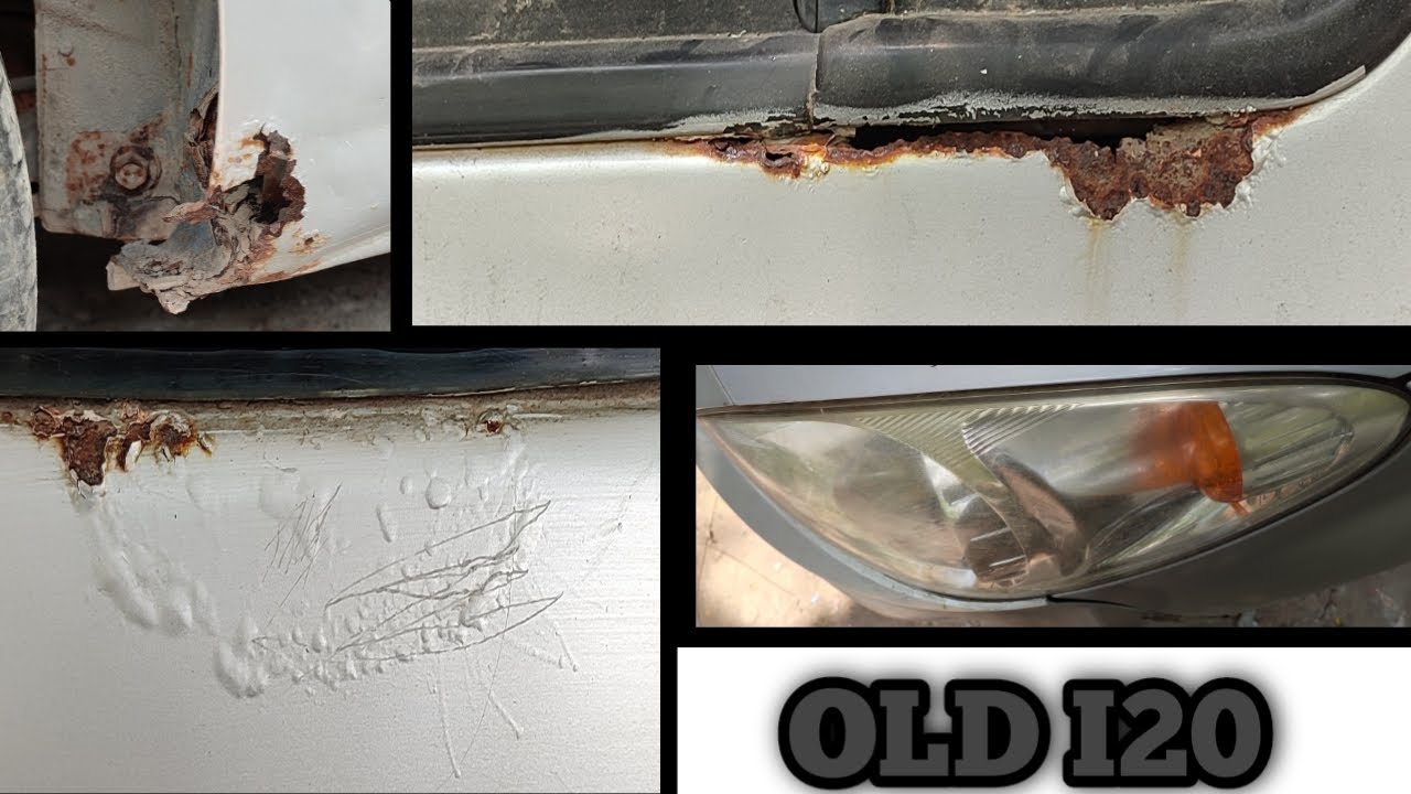 Old Rusted Hyundai I20 Restoration | Hyundai I20 Paching | Lucknow
