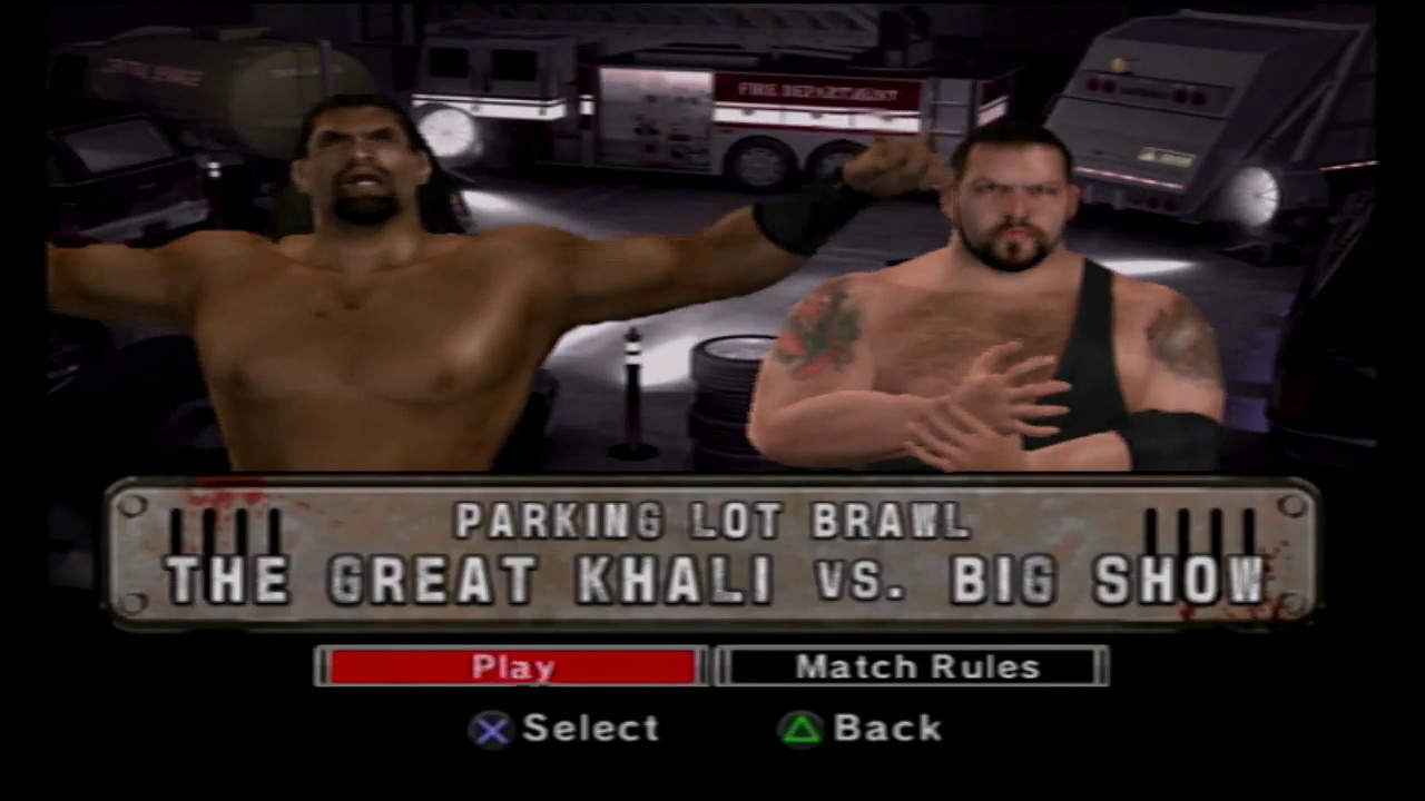 Parking Lot Brawl - WWE SmackDown Vs Raw 2007 #3 (No Commentary)