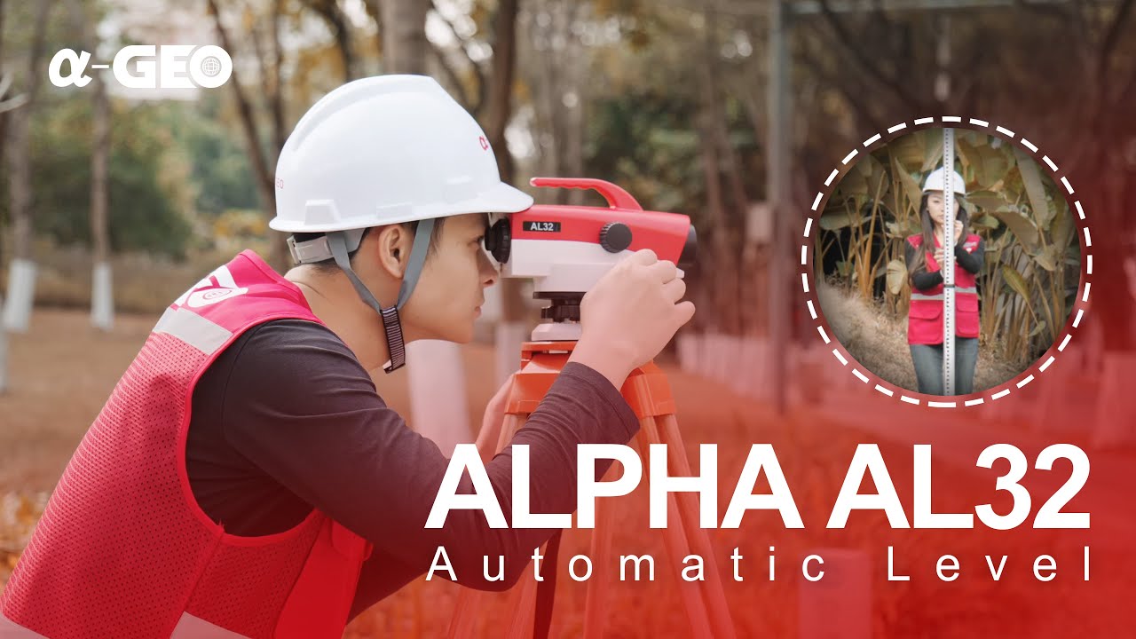 ALPHA AL32 Automatic Level, layouting, leveling and distance measurement made easy