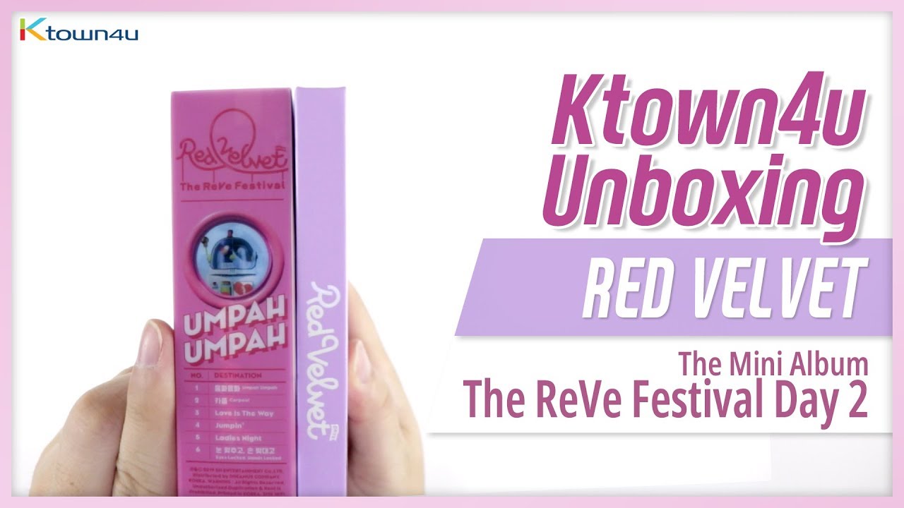 Unboxing RED VELVET 