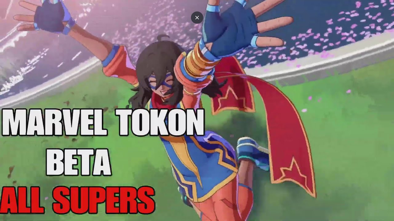 MARVEL TOKON BETA ALL SUPERS AND ULTIMATES