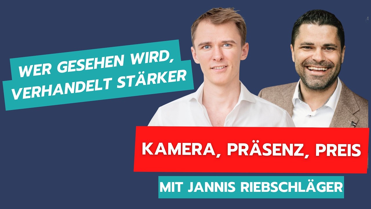 273 - Kamera, Präsenz, Preis: Wer gesehen wird, gewinnt – mit Jannis Riebschläger