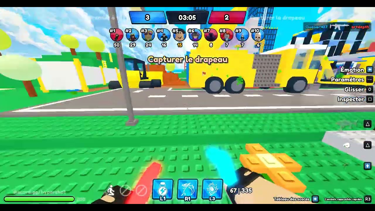 je teste le pistoler 67