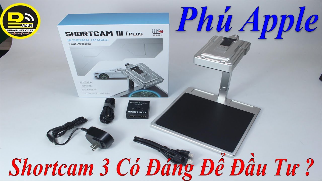 [Review] ShortCam3 Camera Nhiệt Đầu Tiên Xuất Ra Được Màn Hình Rời || Phú Apple ||