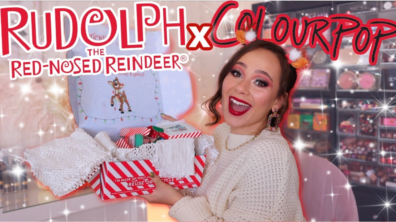 Colourpop x Rudolph The Red-Nosed Reindeer Collection!!