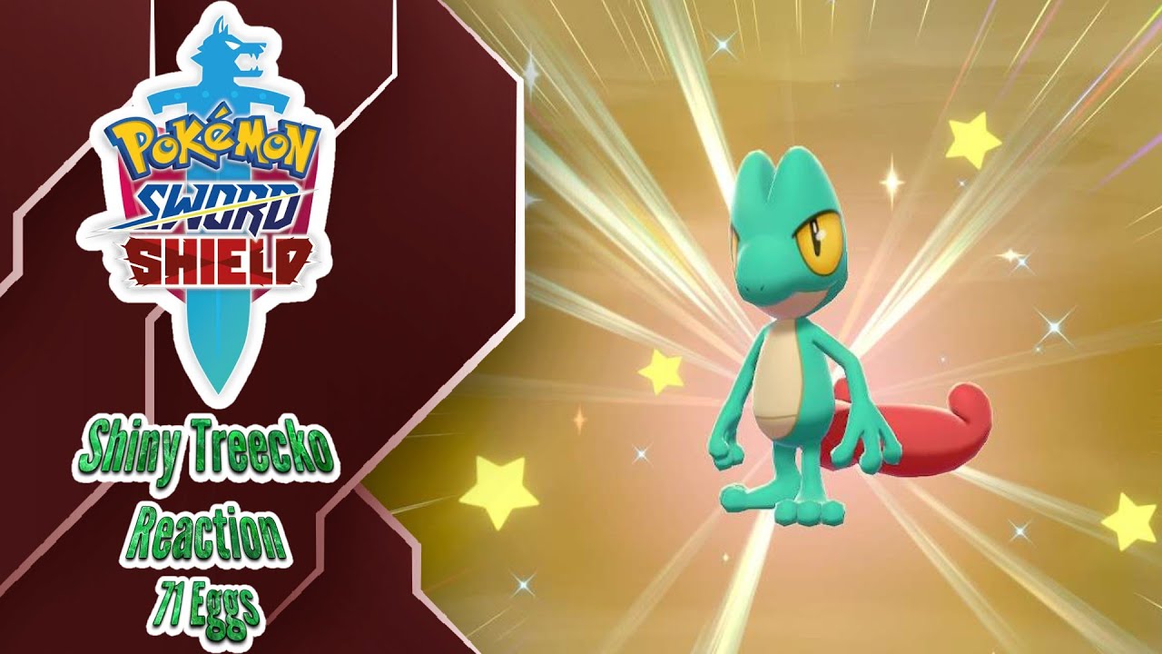 Shiny Treecko + Evolutions! Pokemon Sword & Shield!