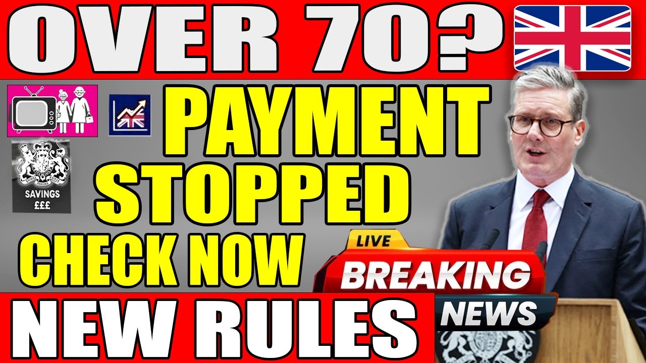 🚨 OVER 70? PENSION AT RISK | May 2026 Rule Shock | Check BEFORE It&rsquo;s STOPPED