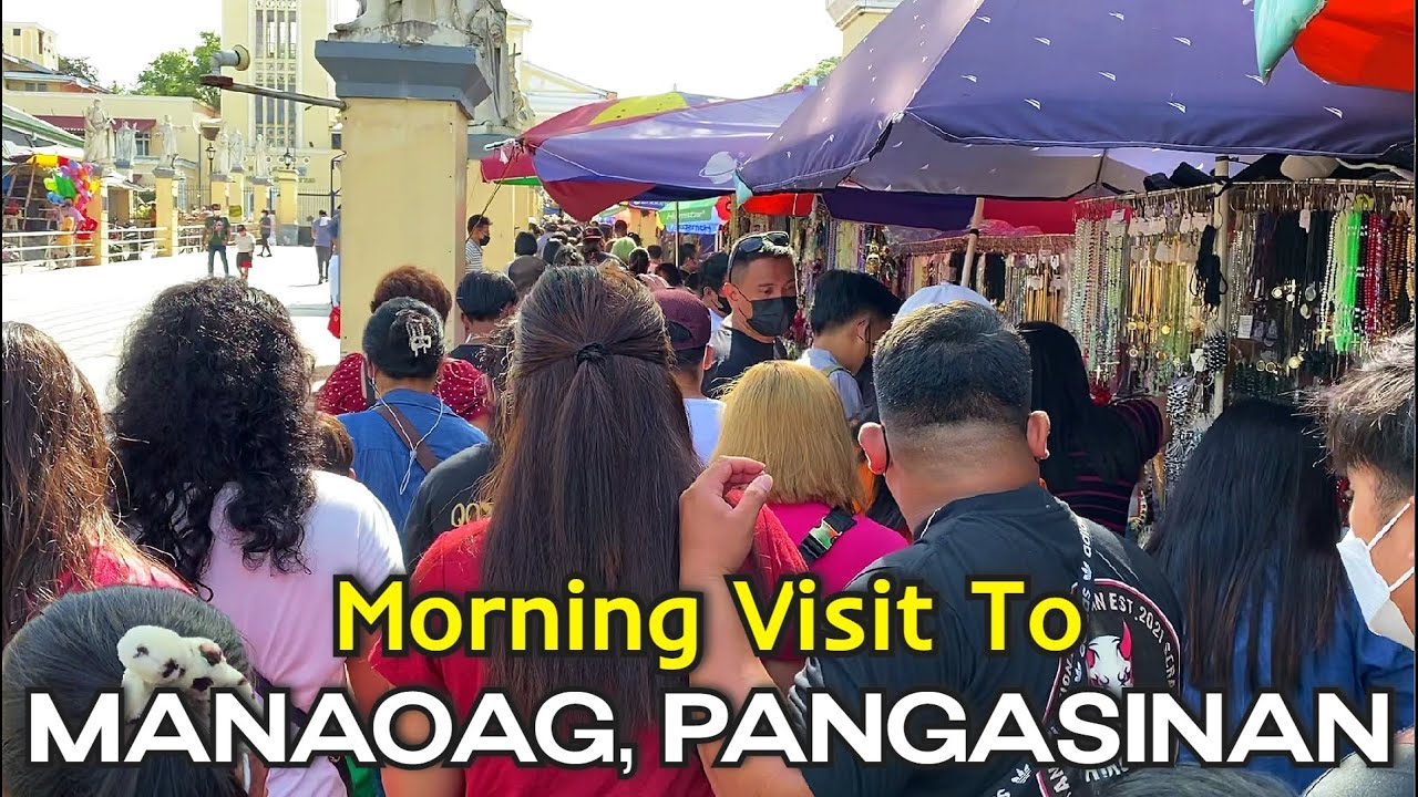 MANAOAG TOUR! Morning Visit to the Famous MANAOAG CHURCH of Pangasinan | Pasalubong, Souvenirs &More