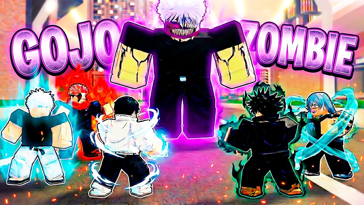 GOJO ZOMBIE VS TODAS LAS ULTIMATES EN JUJUTSU SHENANIGANS