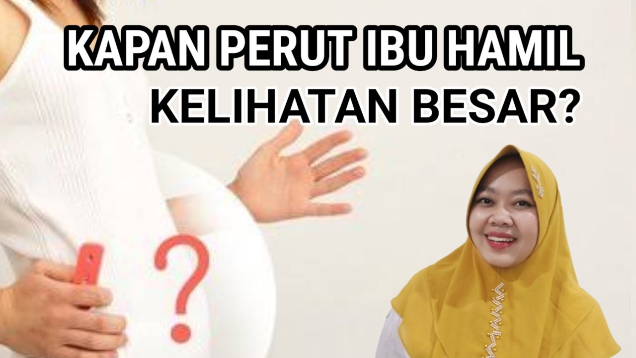 BU BIDAN KAPAN SIH PERUT IBU HAMIL KELIHATAN BESAR? HAMIL 3 BULAN PERUT BELUM TERABA, BIDAN ISNA