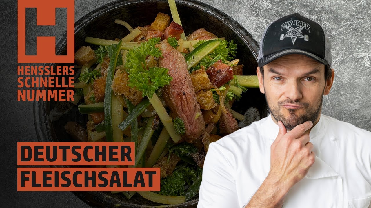 Schnelles Deutscher Fleischsalat Rezept von Steffen Henssler