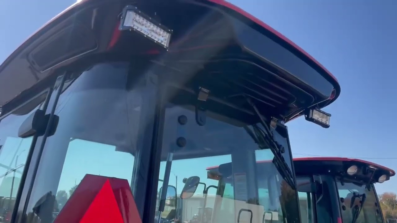New Bad Boy 5055 vs 4035  tractor size comparison