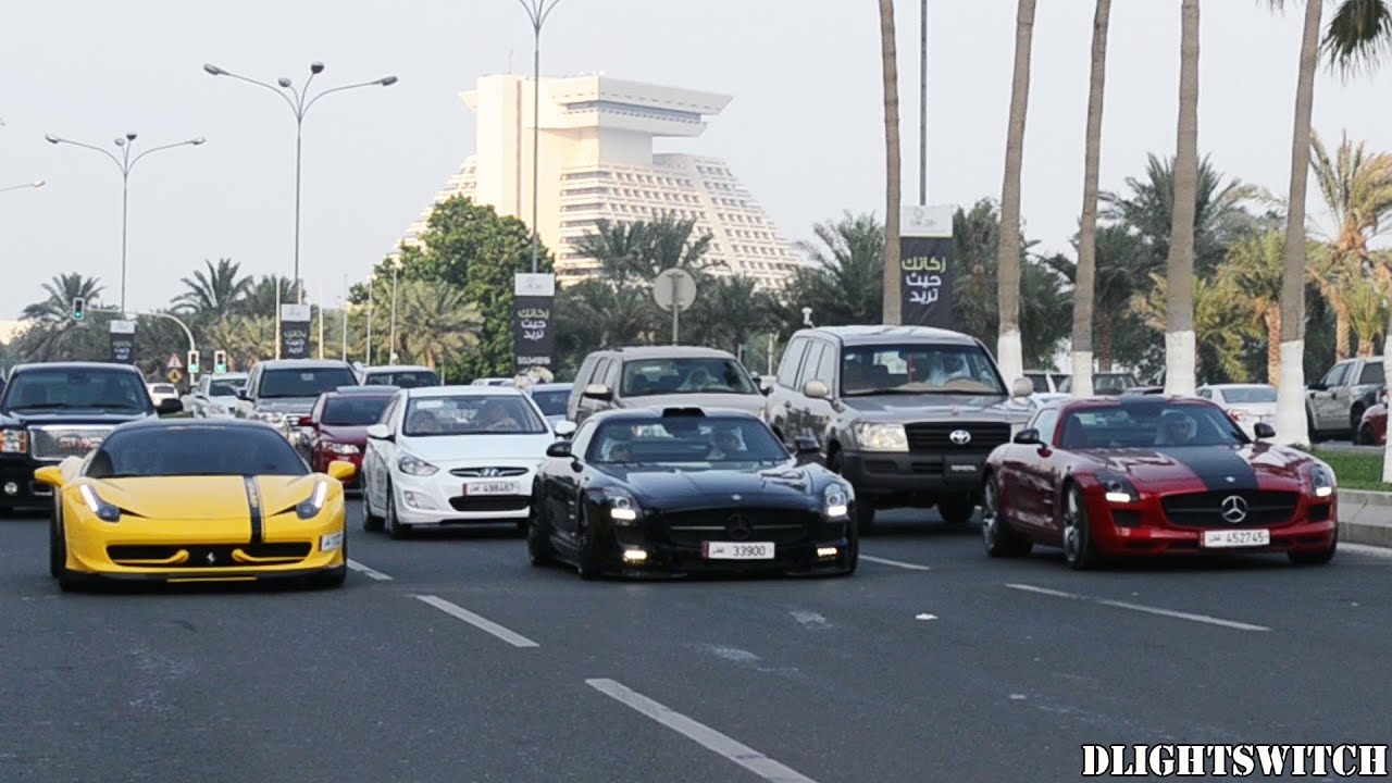 Super & Luxury Cars on the Corniche - Part 1 (2013)