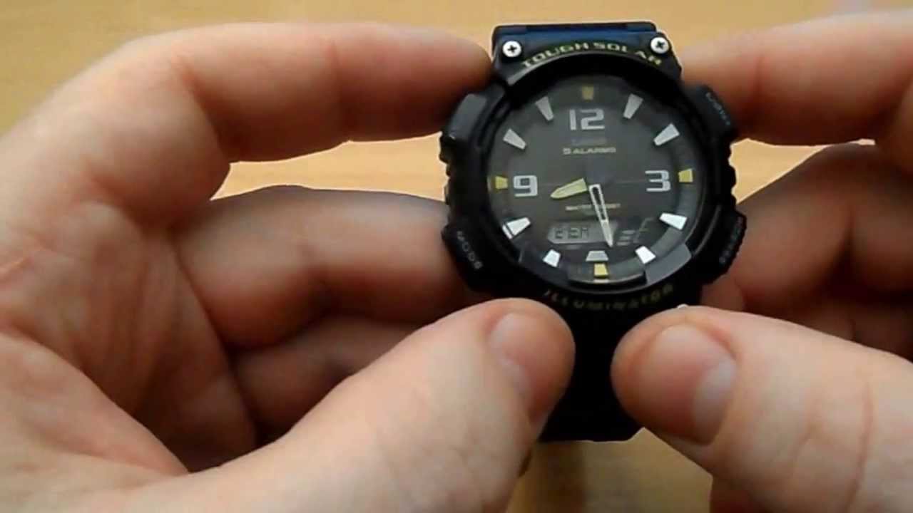 Casio Men's Sport Tough Solar AQ S810W 2AV Blue Resin Watch Review