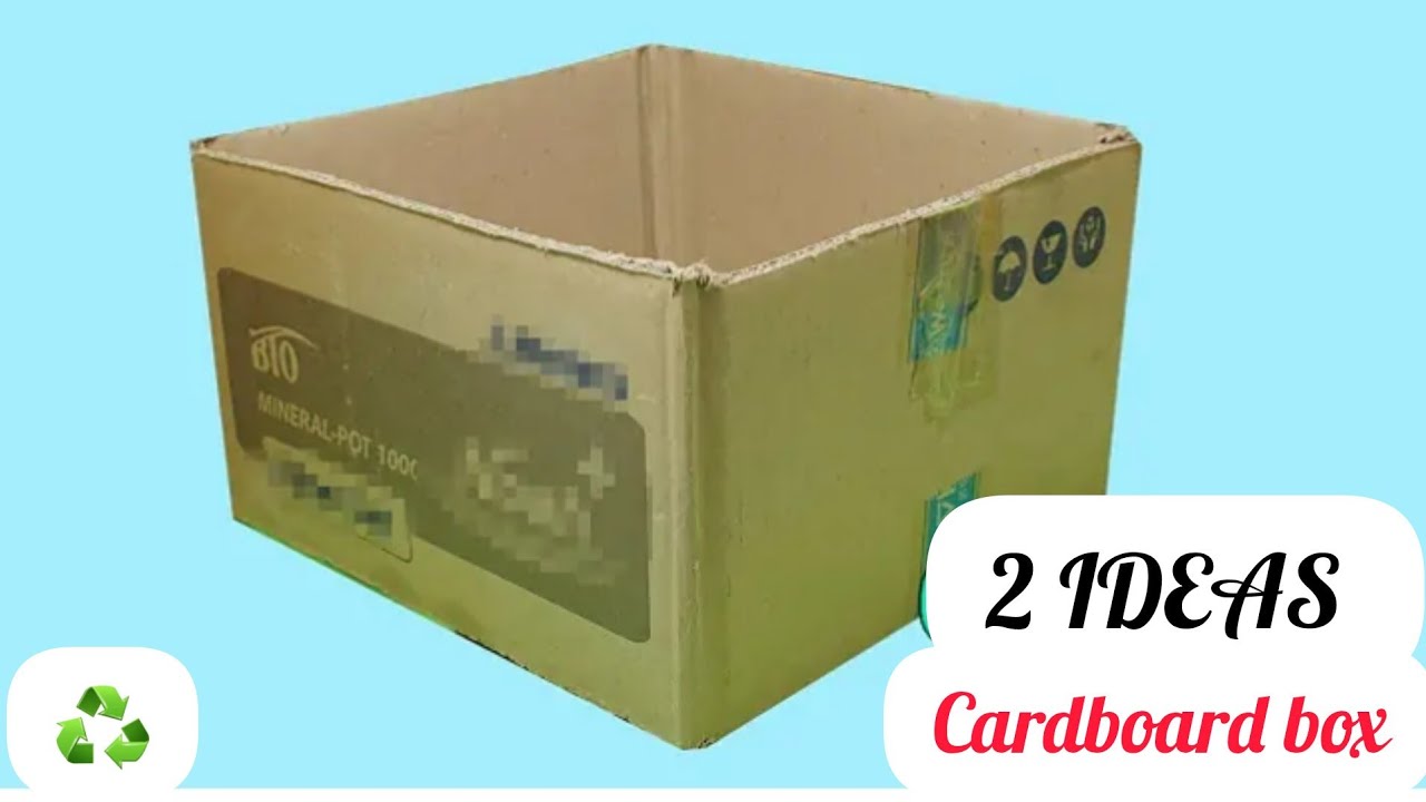 I rarely throw away the box they are amazingly versatile these .2 DIY cardboard projects are amazing