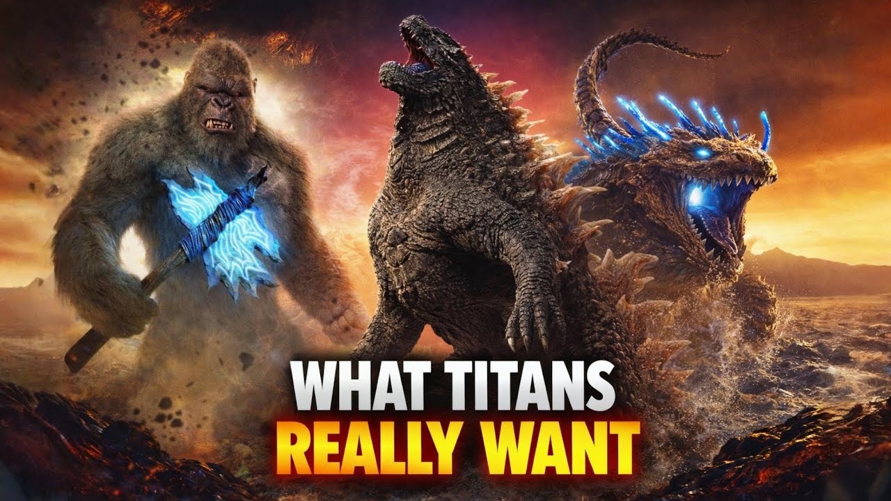 Наконец-то раскрыты истинные желания Титанов во вселенной MonsterVerse!