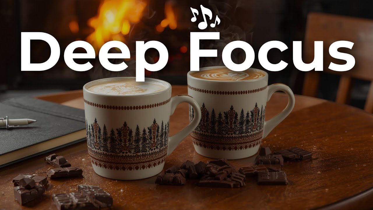 Deep Focus Coffee Jazz ☕ – 3h Study & Concentration Music