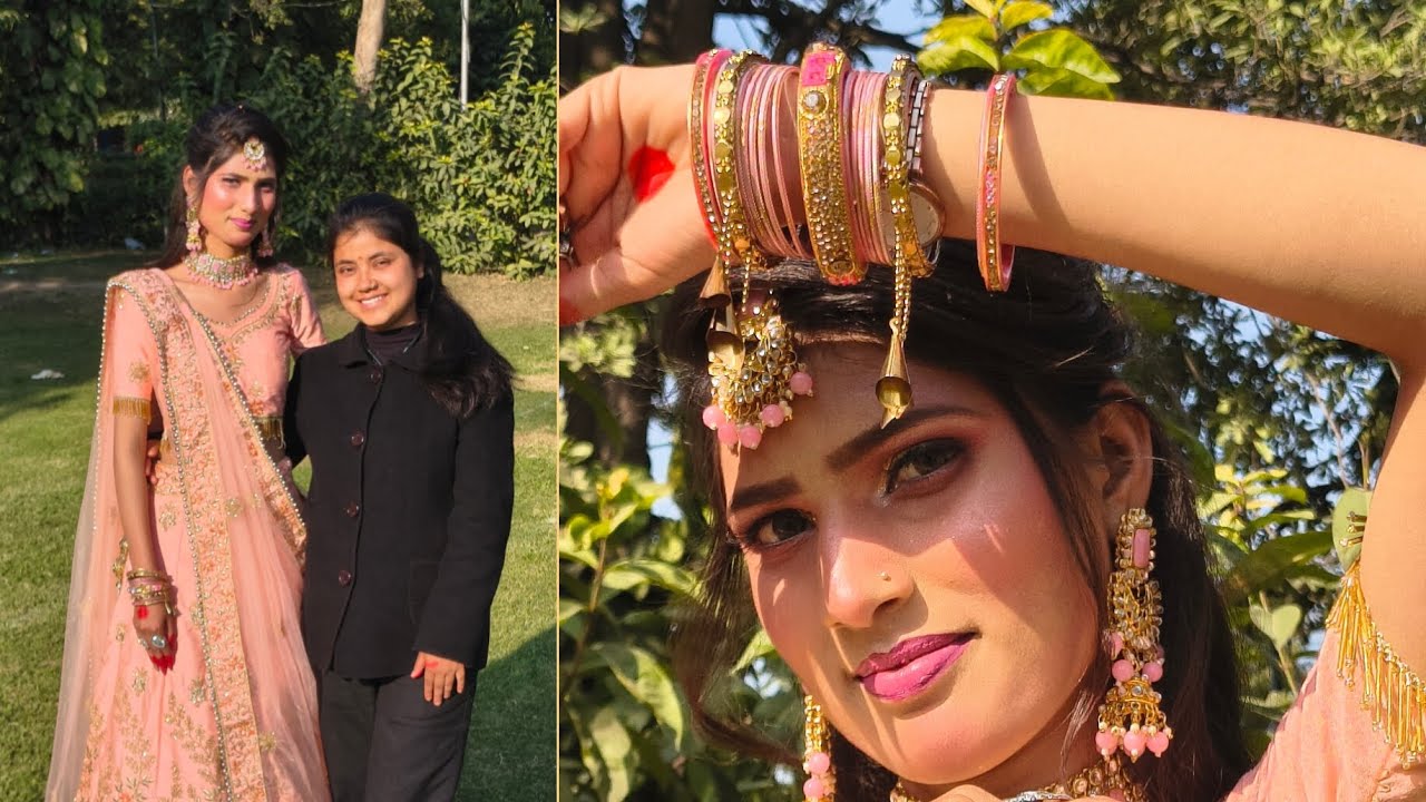 Meri dost ka engagement look #enggagement look#youtubeviral #makeuptutorial #makupbeautytips 