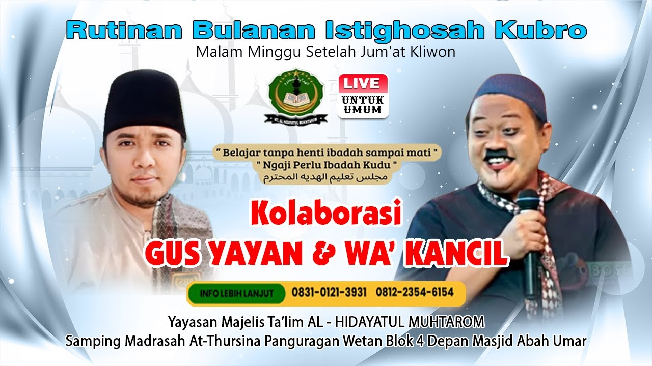 DAKWAH KOLABORASI GUS YAYAN & WA' KANCIL