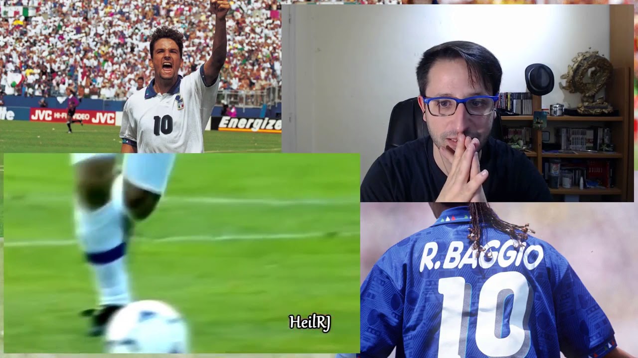 REACCIÓN | Roberto Baggio The Fantasista Ultimate Legendary Skills