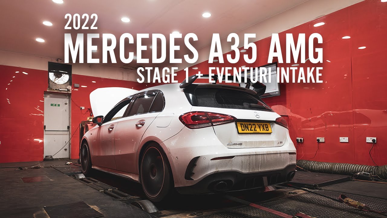 2022 Mercedes A35 AMG - EVENTURI Intake, OPF Delete & MSL Custom Stage 1 Map!
