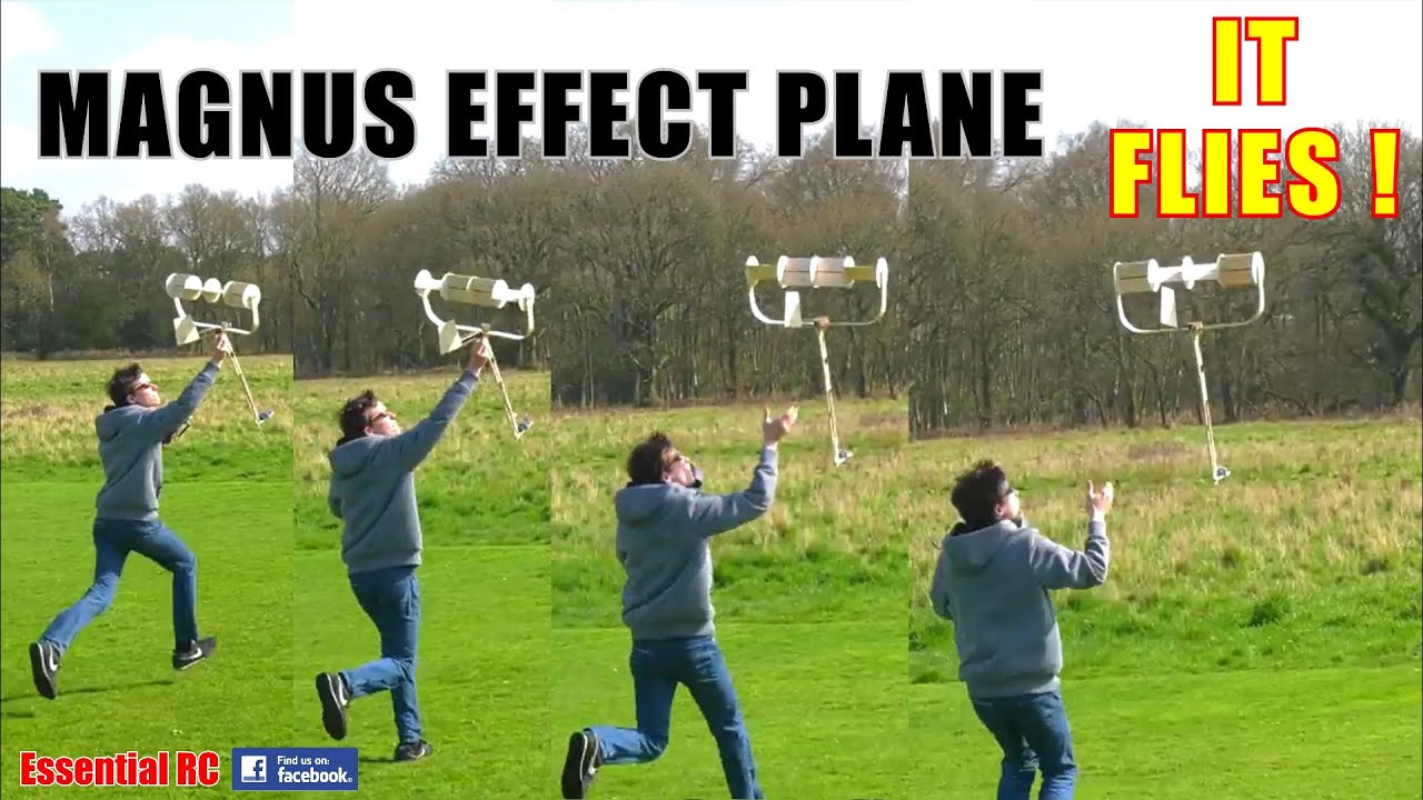 HOW CAN THAT FLY ?! FANTASTIC SCRATCH BUILT RC MAGNUS EFFECT AEROPLANE | IT FLIES !