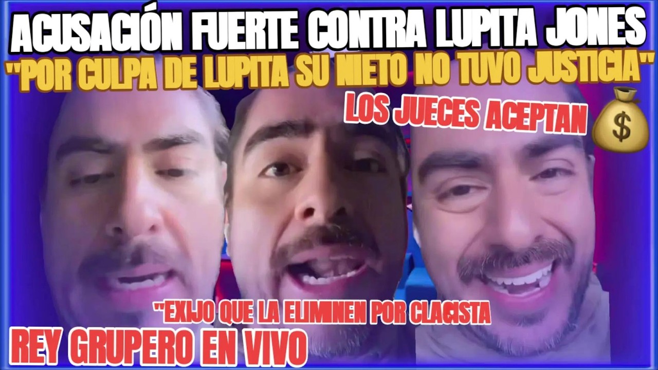 ¿JUSTICIA O DIFAMAClÓN? REY GRUPERO VS LUPITA JONES, HACE GRAVE ACUSACIÓN SOBRE SU PASADO 🫣
