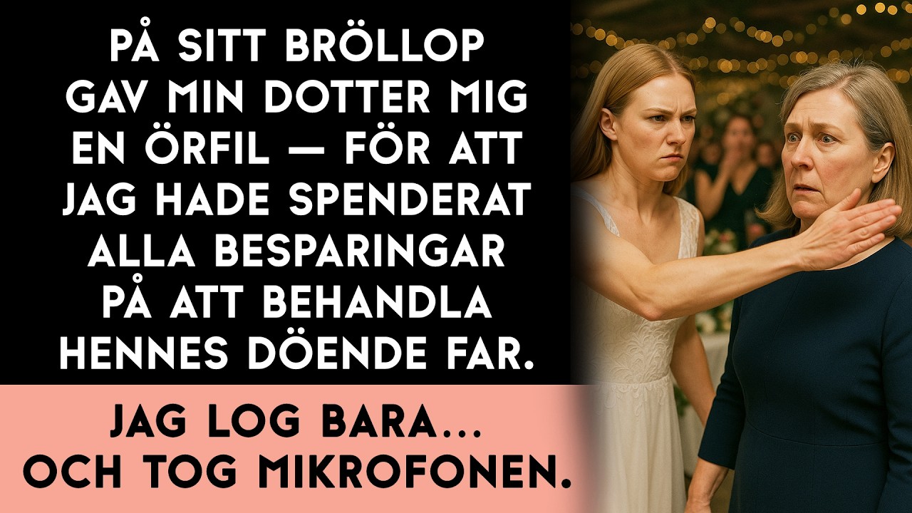 Min dotter förödmjukade mig inför 200 gäster… men hon förväntade sig inte att jag skulle svara